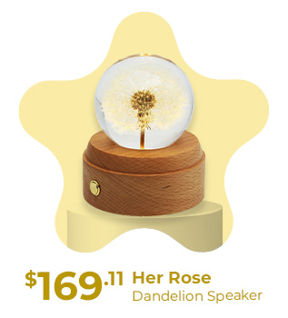 Her Rose Dandelion Speaker
