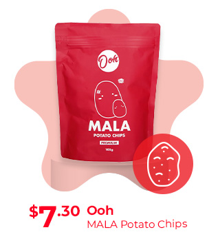Ooh MALA Potato Chips