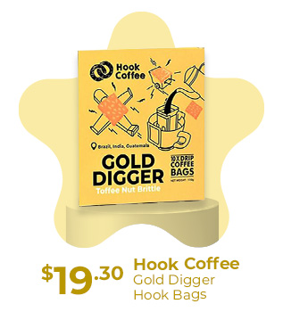Hook Coffee - Gold Digger Hook Bags