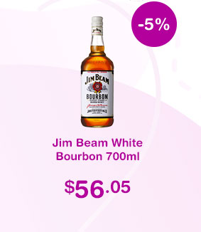 Jim Beam White Bourbon 700ml