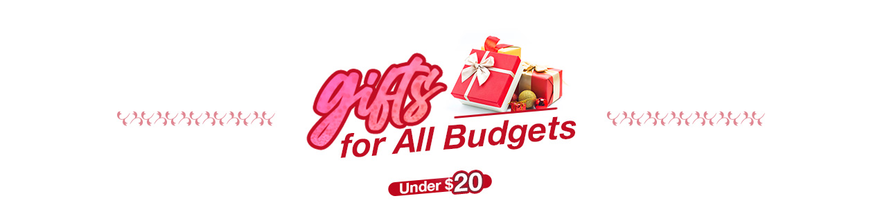 Gifts By Budget Header