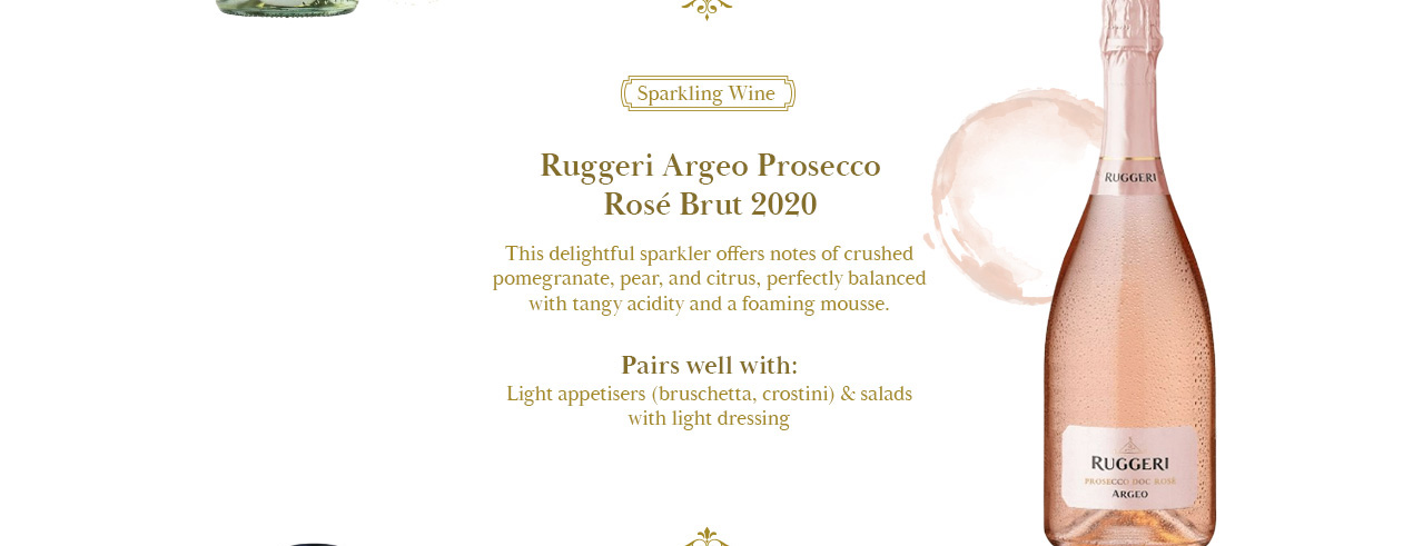Ruggeri Argeo Prosecco Rosé Brut 2020