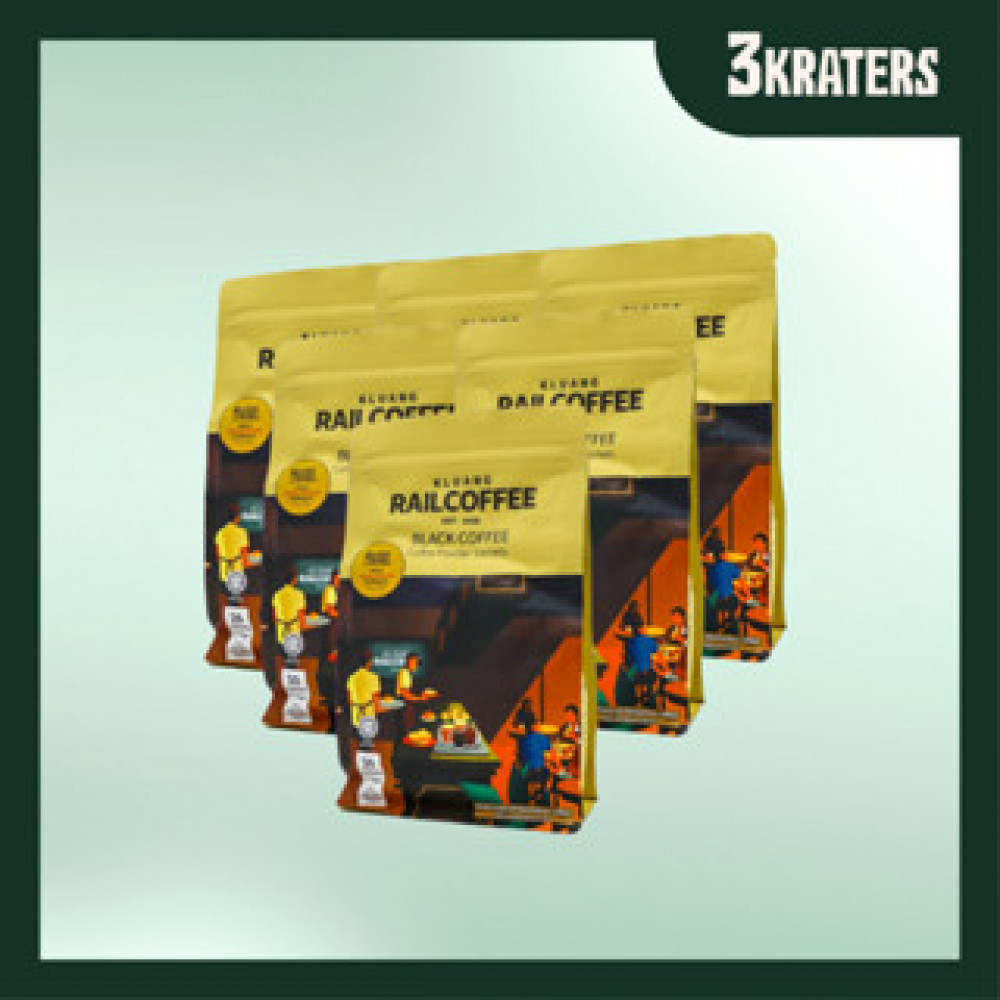 ORIGINAL KLUANG RAIL COFFEE SACHETS KOPI O 20S X 15G - BUNDLE OF 6