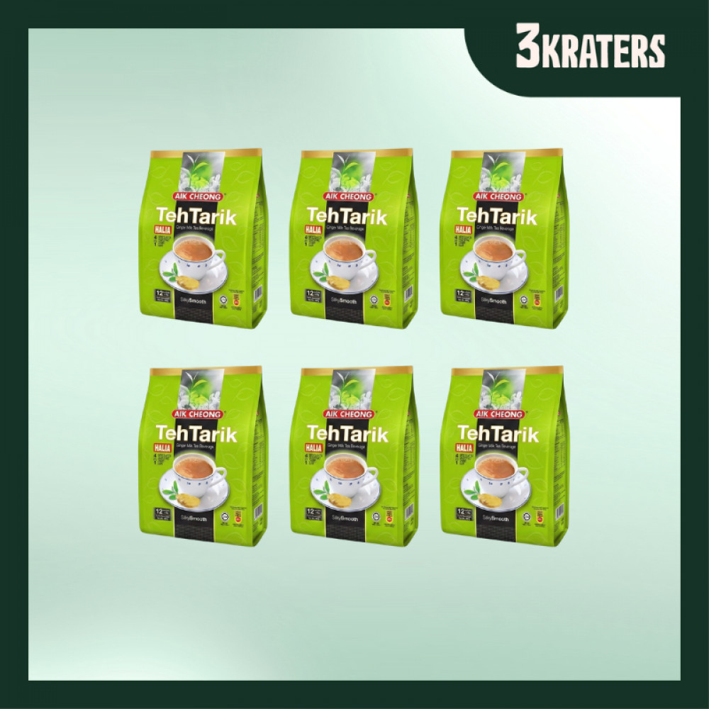 Aik Cheong 4 in 1 Teh Halia 12s x 40g - Bundle of 6