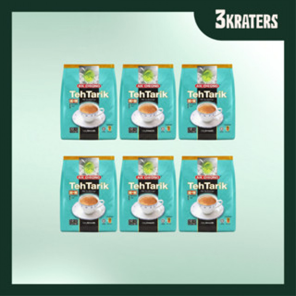 Aik Cheong Teh Tarik One+One 12s x 25g - Bundle of 6