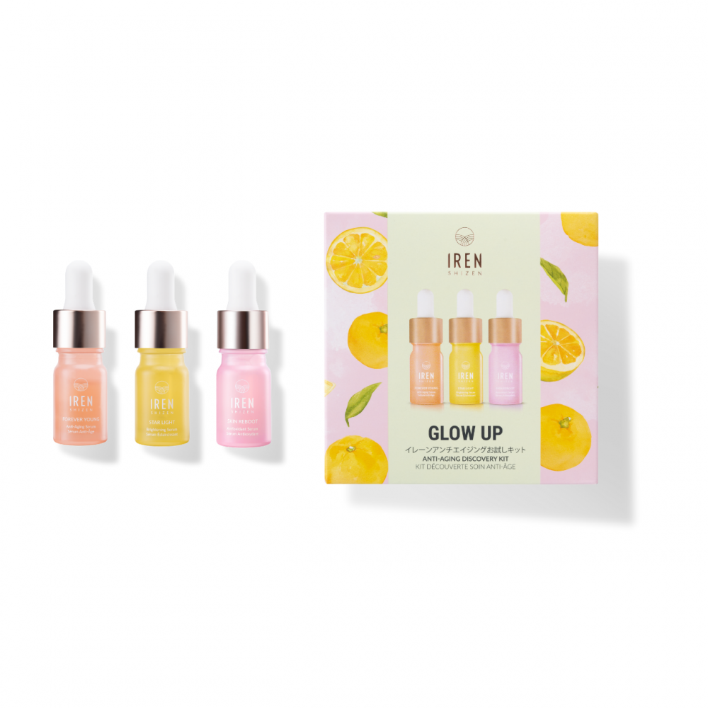 IREN Shizen - GLOW UP Anti-Aging Serum Discovery Kit