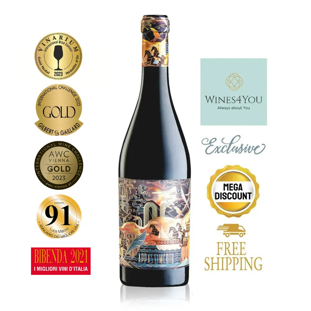Domini Veneti Marco Polo Appassimento Rosso Veneto IGT Italy Red Wine 2023