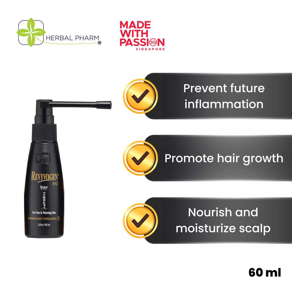 Revivogen - Scalp Therapy, 60ml | Dermatologist Approved Hair Loss Treatment, Regrowth Support & Scalp Health (Beauty)