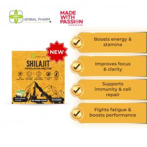 Herbal Pharm Shilajit Himalayan Nectar Gummies – Natural Energy, Focus & Vitality Support 60s