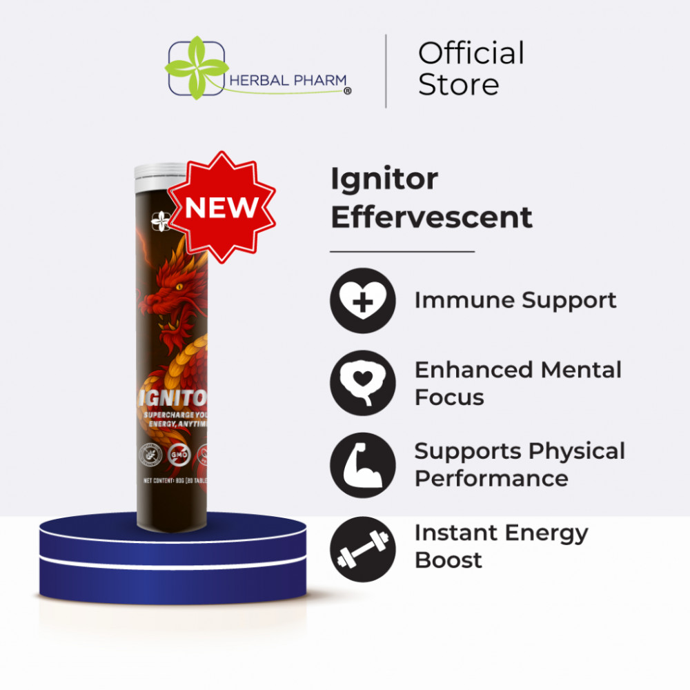Herbal Pharm Ignitor Effervescent Tablets