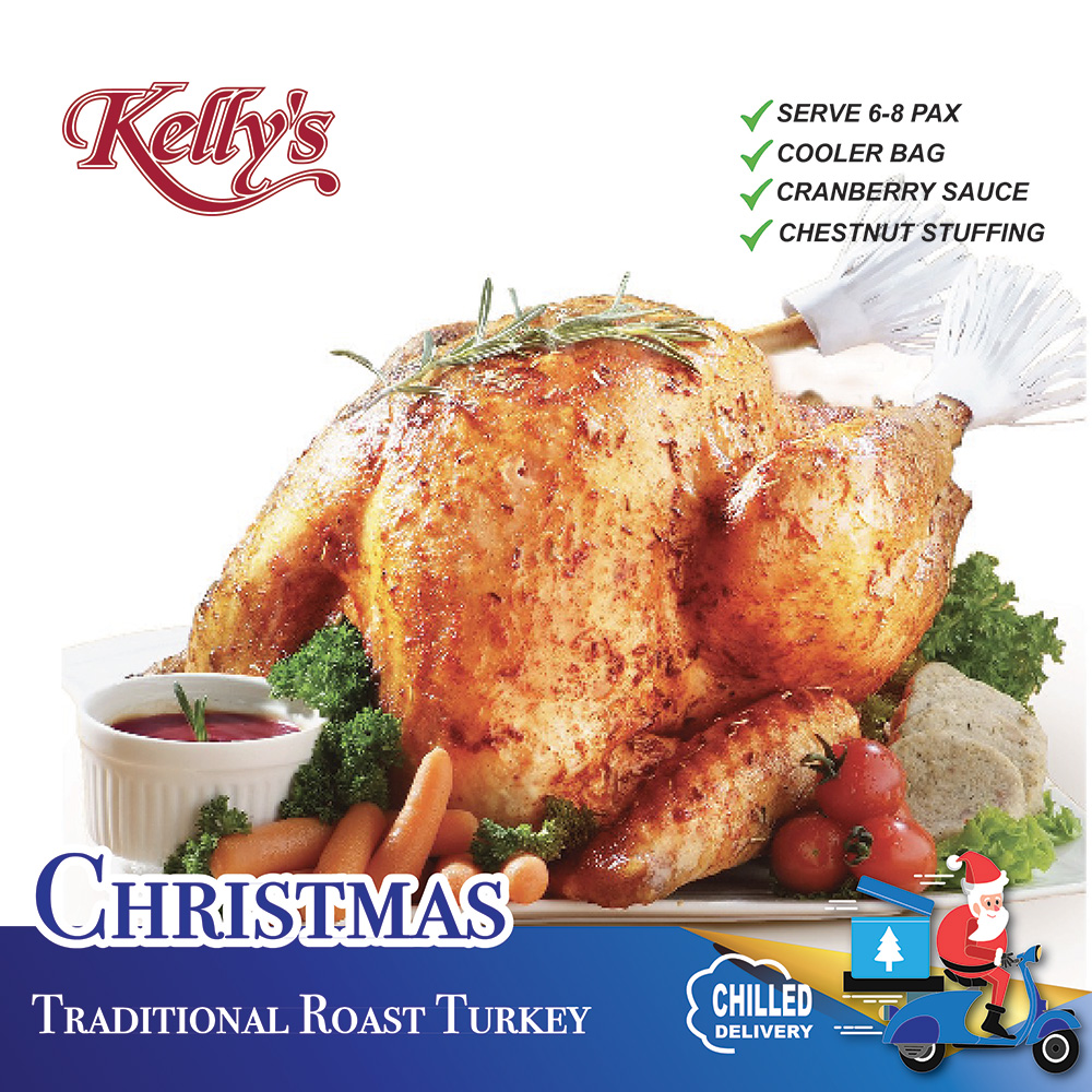 Kelly's Traditional Turkey - [Pre-Roasted] [Chilled] (serves 6-8pax)