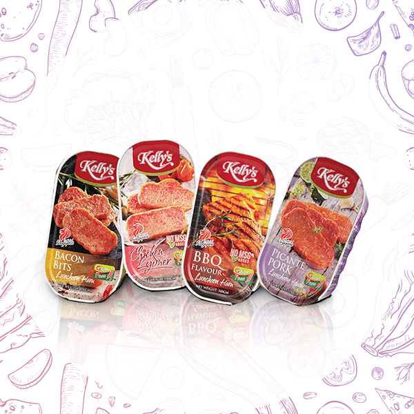 [Bundle of 24] Kelly's Luncheon Ham 100g (Non-Halal)