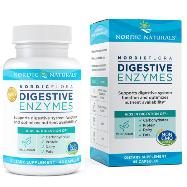 Nordic Naturals Floral Digestive Enzymes 45's