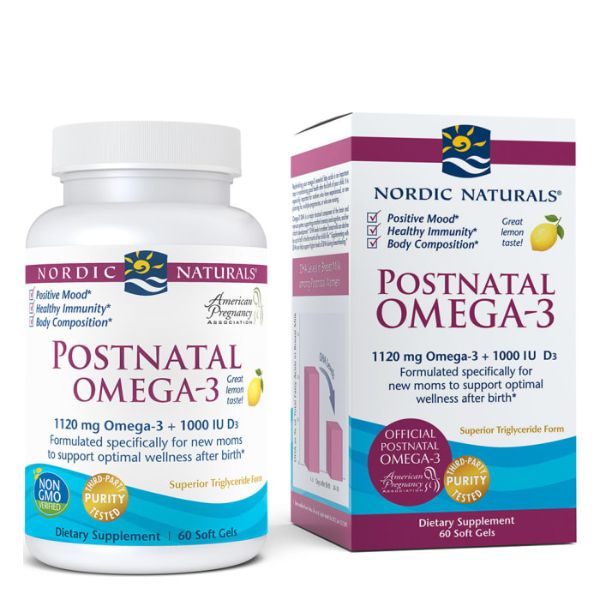 Nordic Naturals Postnatal Omega-3 60sg