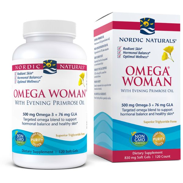 Nordic Naturals Omega Women with Evening Primose Oil 120's