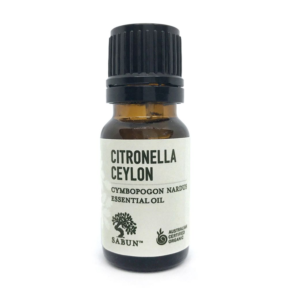 SABUN Organic Citronella Ceylon Pure Essential Oil 10ml