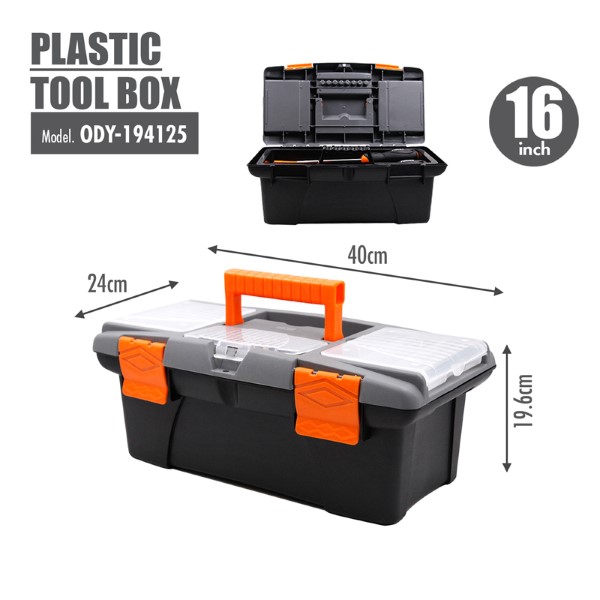 HOUZE - FINDER - Plastic Tool box (16 Inch / 19 Inch / 22 Inch)