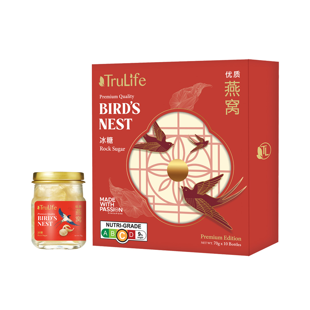 TruLife Premium Bird’s Nest With Rock Sugar Gift Pack 10’S X 70g