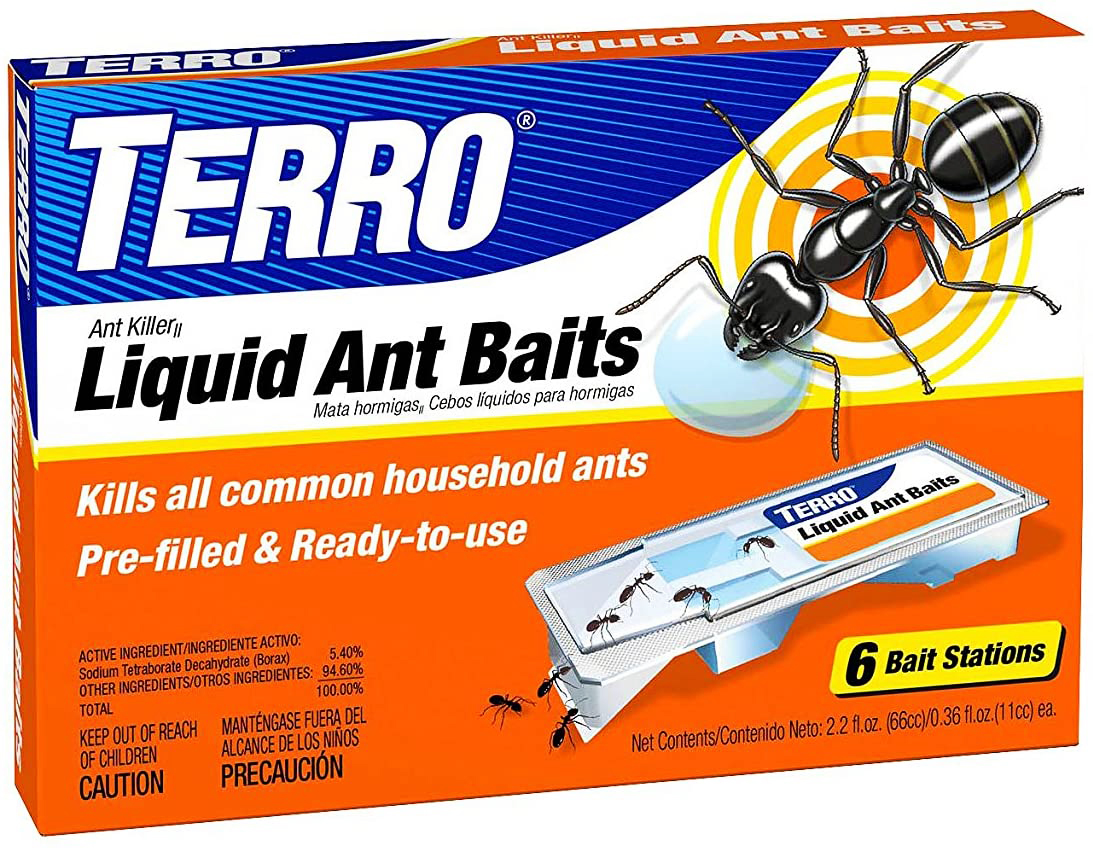 TERRO LIQUID ANT BAIT (6 BAIT STATIONS)