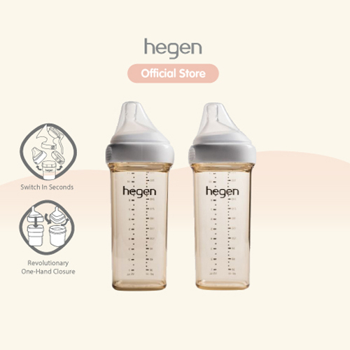 Hegen PCTO™ 330ml/11oz Feeding Bottle PPSU 2-pack (6 months & above)