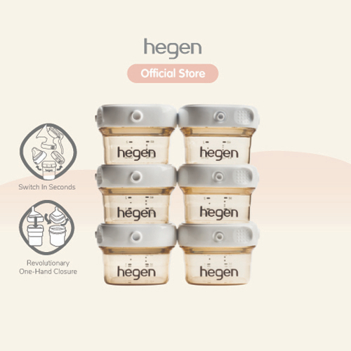 Hegen PCTO™ 60ml/2oz Breast Milk Storage PPSU (6-pack)