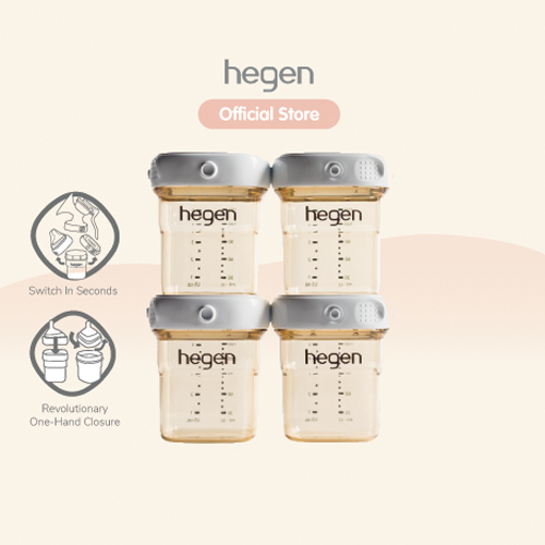 Hegen PCTO™ 150ml/5oz Breast Milk Storage PPSU (4-pack)