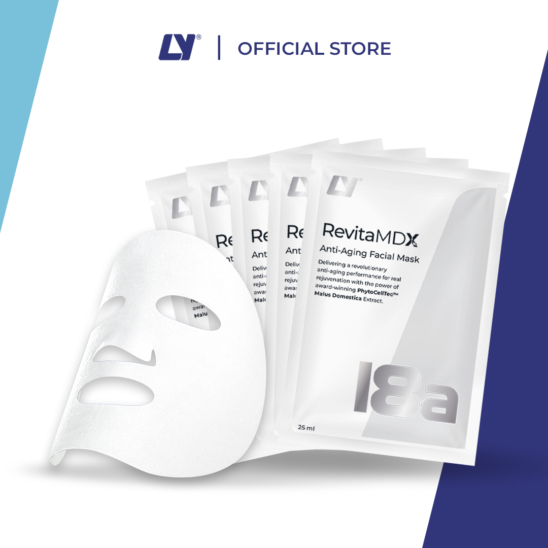 LY 18a RevitaMDX Anti-Aging Facial Mask (5 pcs x 25ml / Box)
