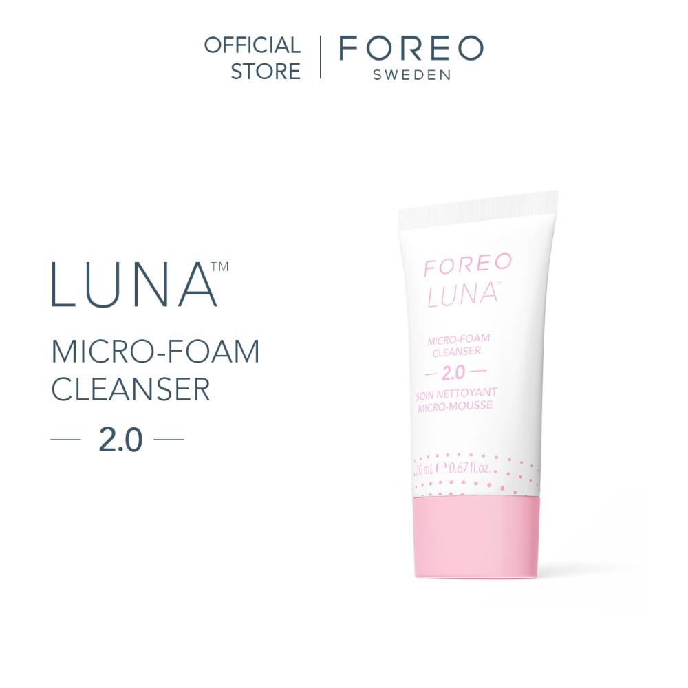 FOREO Micro-Foam Cleanser 2.0 (20ml / 100ml) (feat 3)