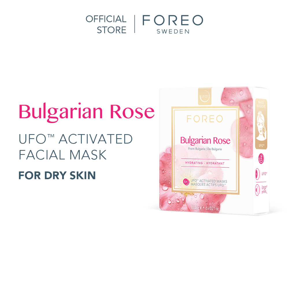 FOREO UFO Mask Farm To Face Bulgarian Rose x6 (feat 1)