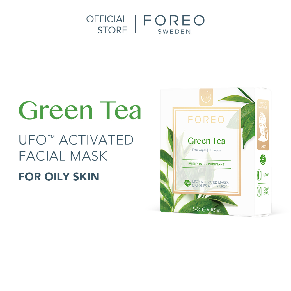FOREO UFO Mask Farm To Face Green Tea x6 (feat 1)
