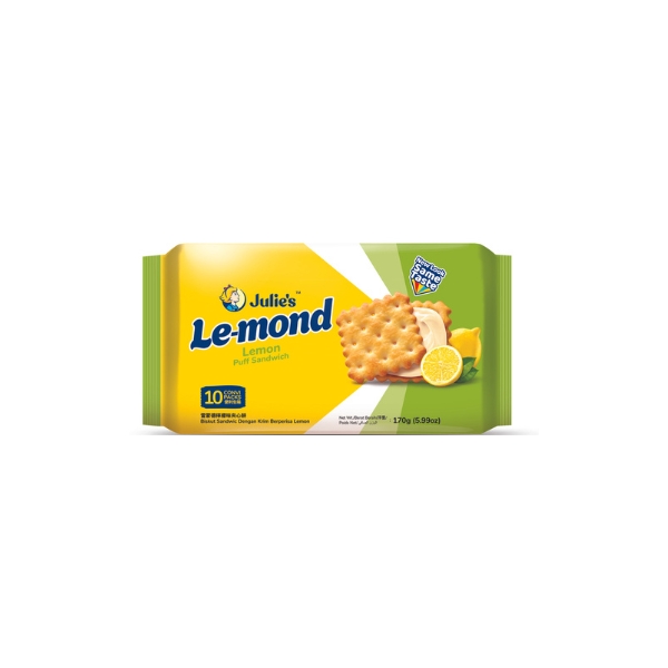 Julie's Le-mond Puff Sandwich Lemon 170g