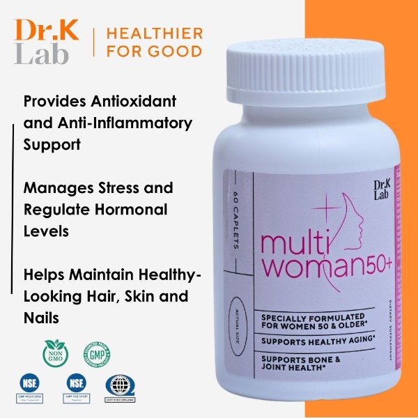 Dr. K Lab Multi Women 50 Plus - Provides Antioxidant and Anti-inflammatory Support