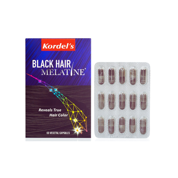 Kordel's BLACK HAIR MELATINE® C60
