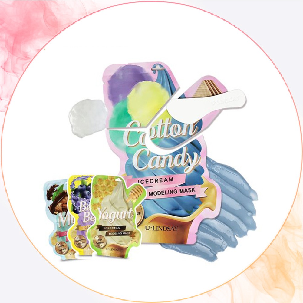 Lindsay Ice Cream Modeling Mask - Cotton Candy