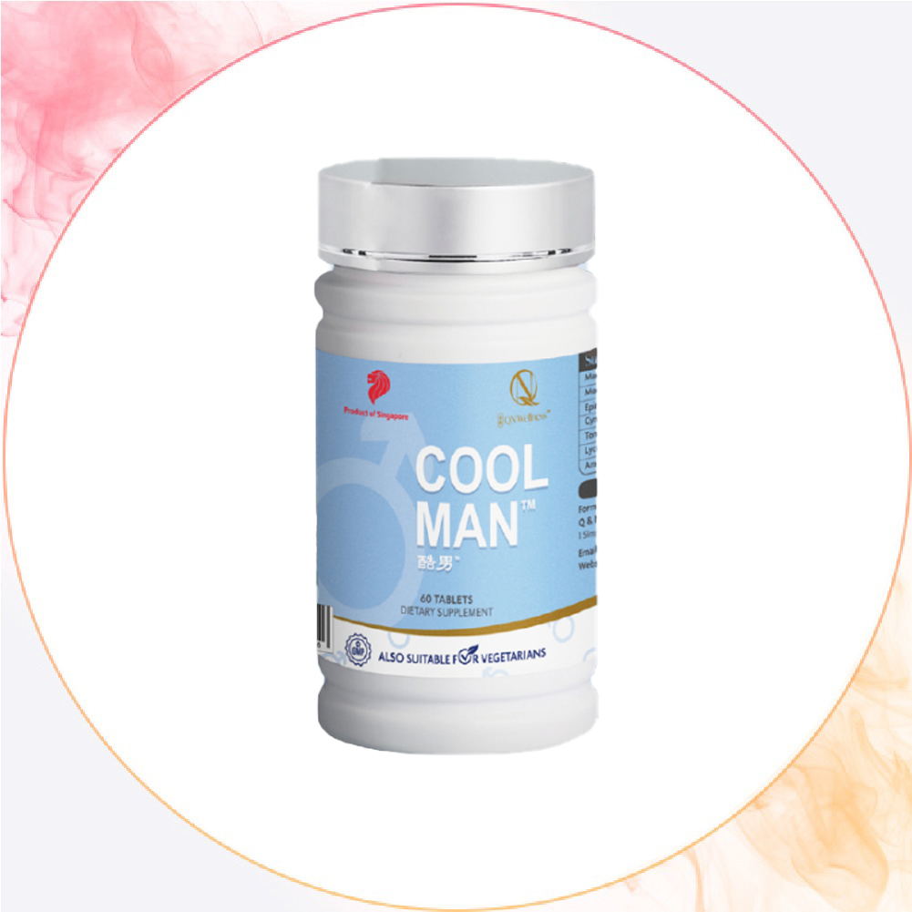 QN Wellness Cool Man™ - 60 Caplets x 1 box