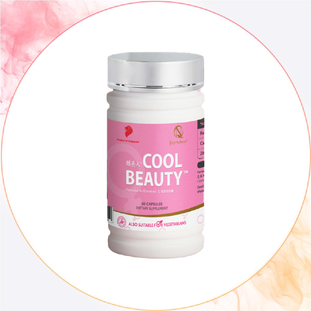 QN Wellness Cool Beauty™ - 60 Veggie Capsules x 1 box