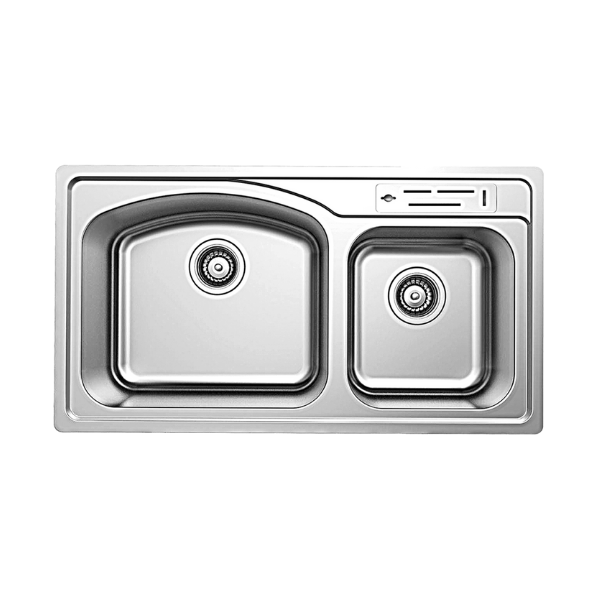 RUBINE Kitchen Sink Stainless Steel | FEX 860L-88K