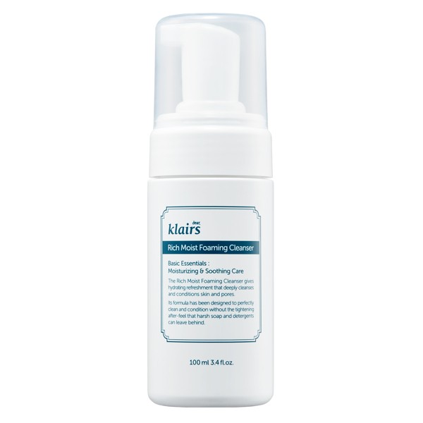 Dear, Klairs Rich Moist Foaming Cleanser