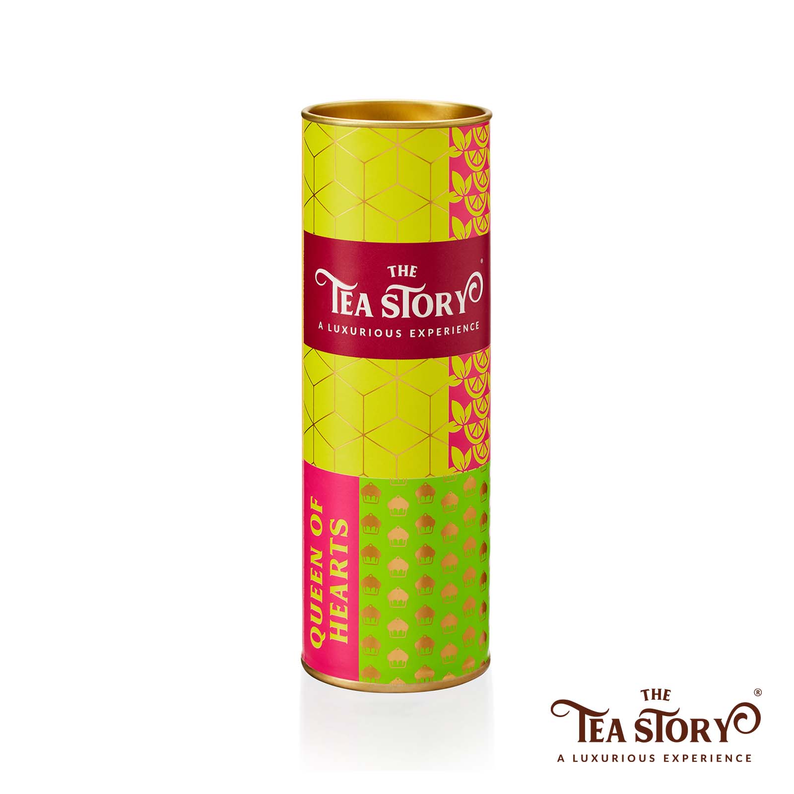 The Tea Story Queens of Hearts Tea Tube