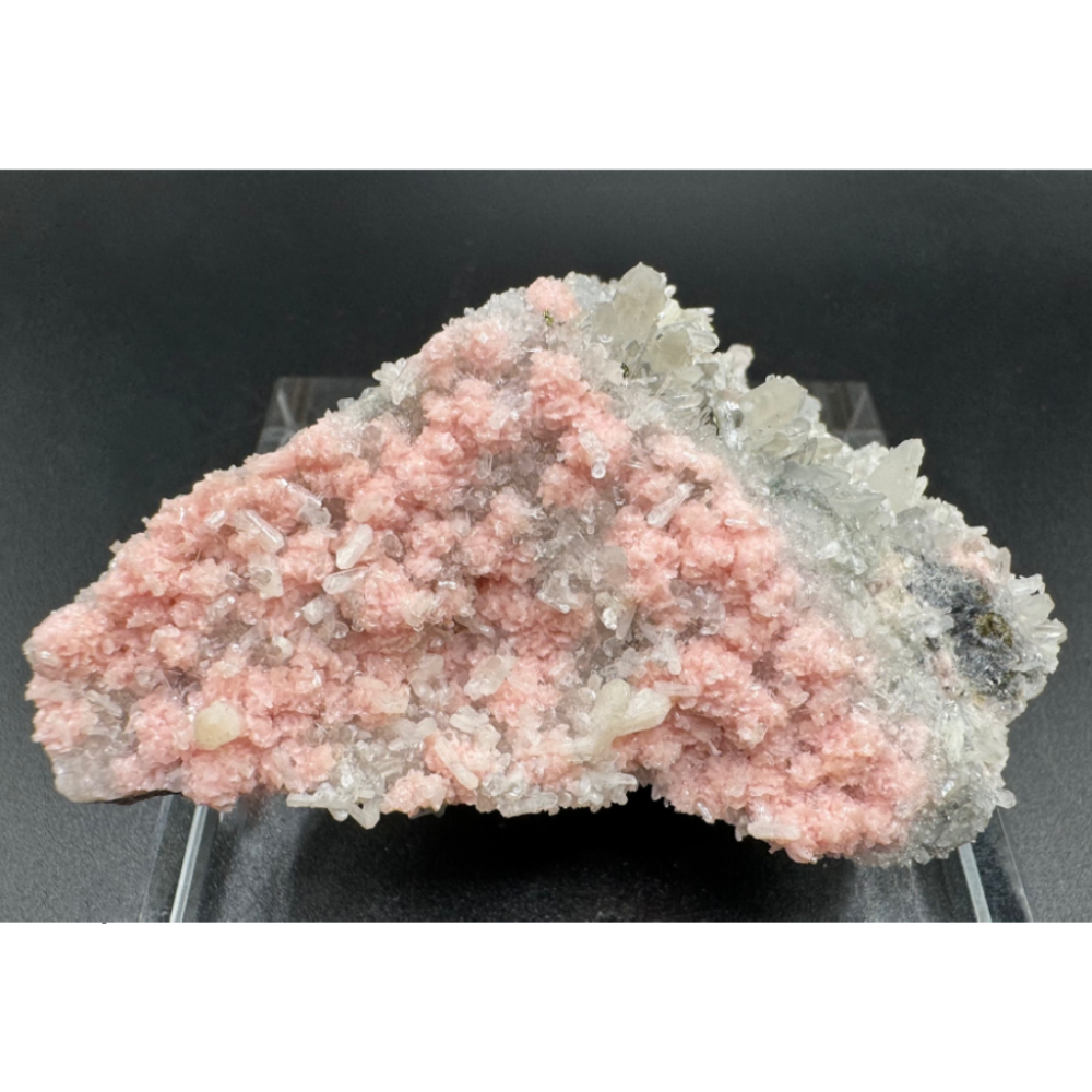 Simply Rocks - Rhodochrosite Stilbite & Quartz