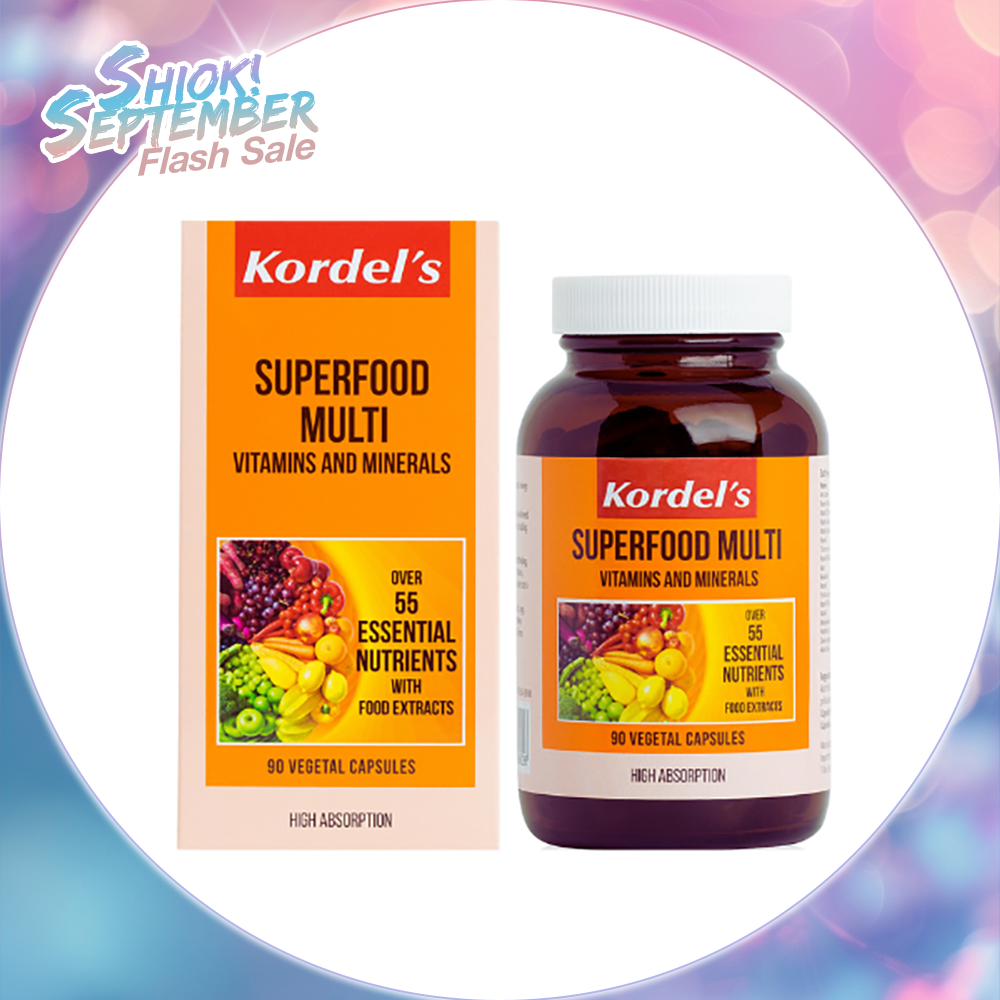 Kordel's SUPERFOOD MULTI VITAMINS C90 [Expiry: 31/3/2025]