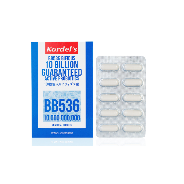 Kordel's BB536 BIFIDUS 10 BILLION PROBIOTICS 20S