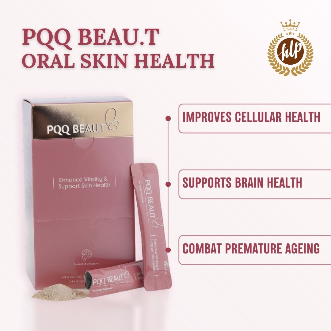 Honest Living - PQQ BEAU.T Premium Oral Skin Care. 2g powder x 30 sachets (1 BOX)