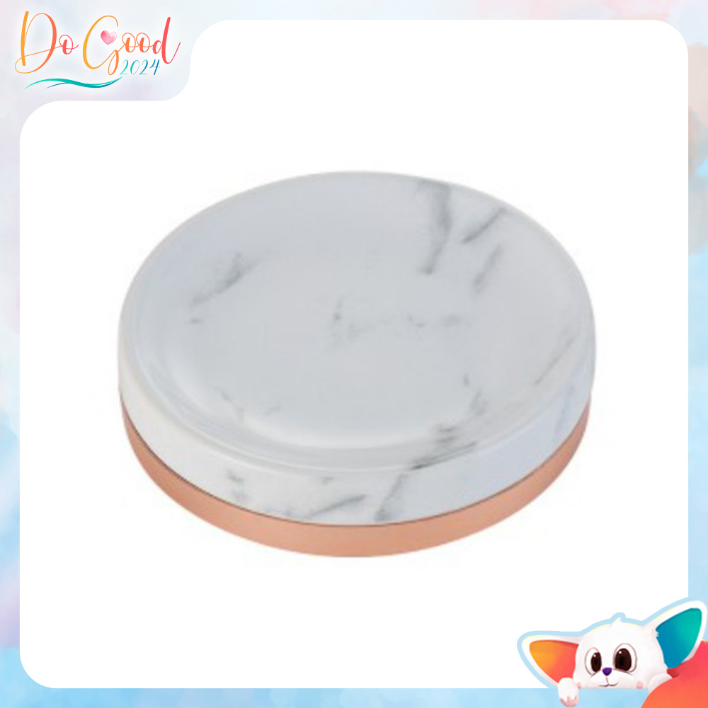 Truffula Forest - Light Grey Marble Soap Dish