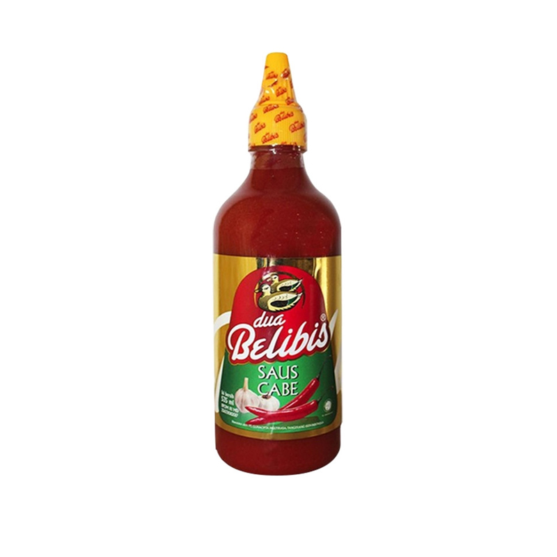 DUA BELIBIS Spicy Chili Sauce Premium Ingredients 535 ml Halal