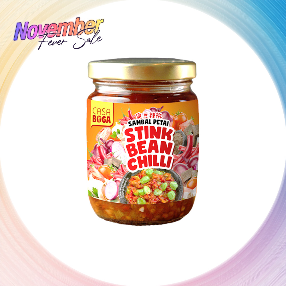 CASA BOGA Stink Bean Sambal Halal 230g