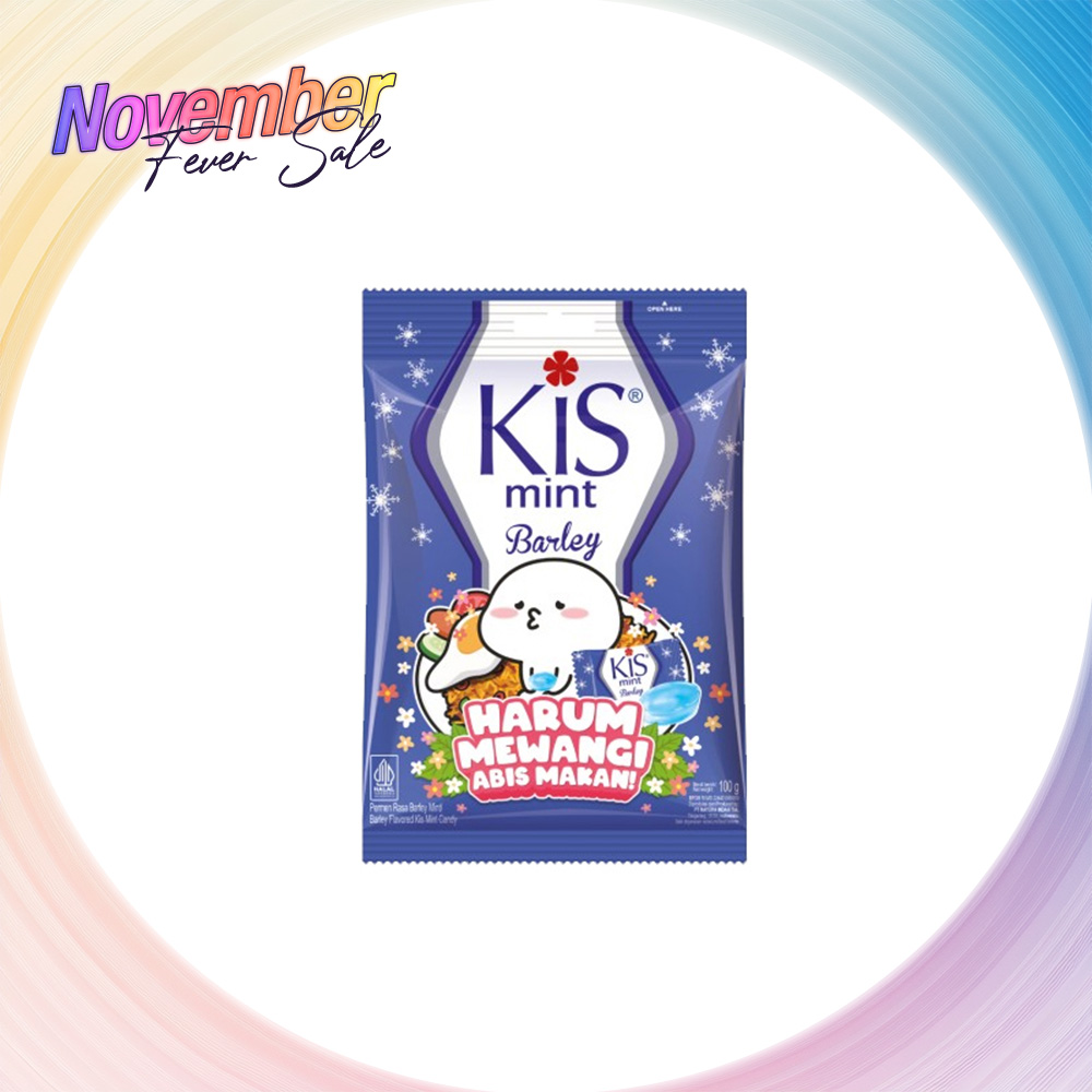 KIS Mint Barley Candy 125g Halal