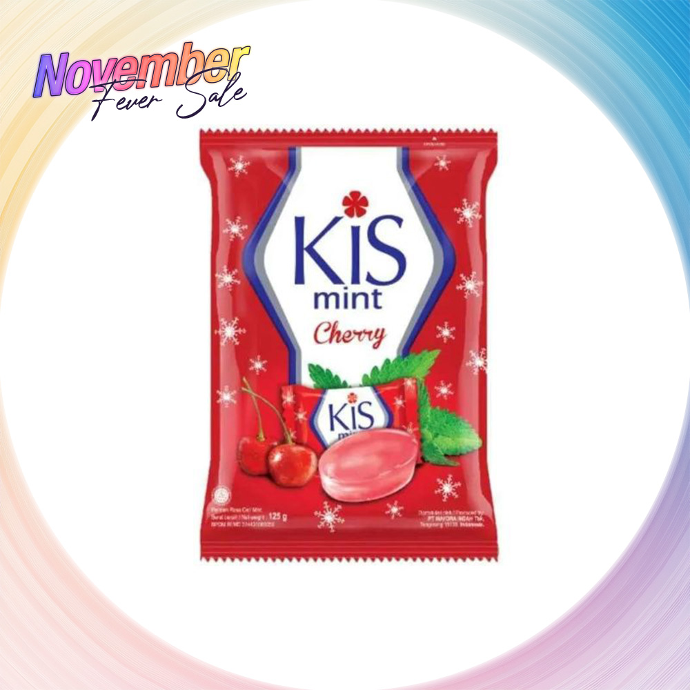 KIS Mint Cherry Candy 125g Halal