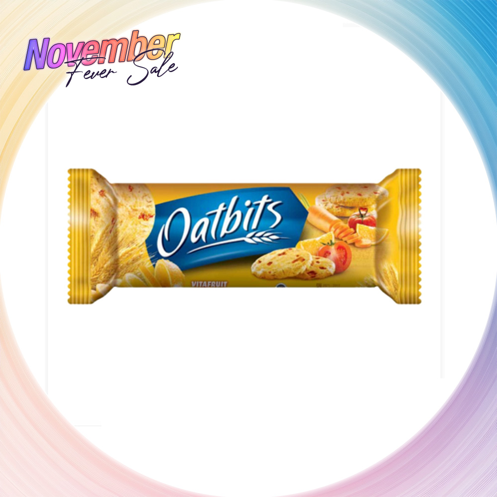 OATBITS Vitafruit Oat Cookies 110g Halal