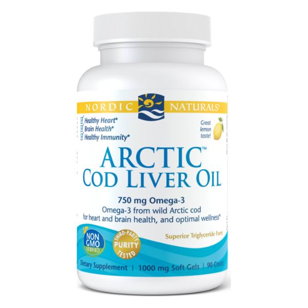 Nordic Naturals Cod Liver Oil 90's